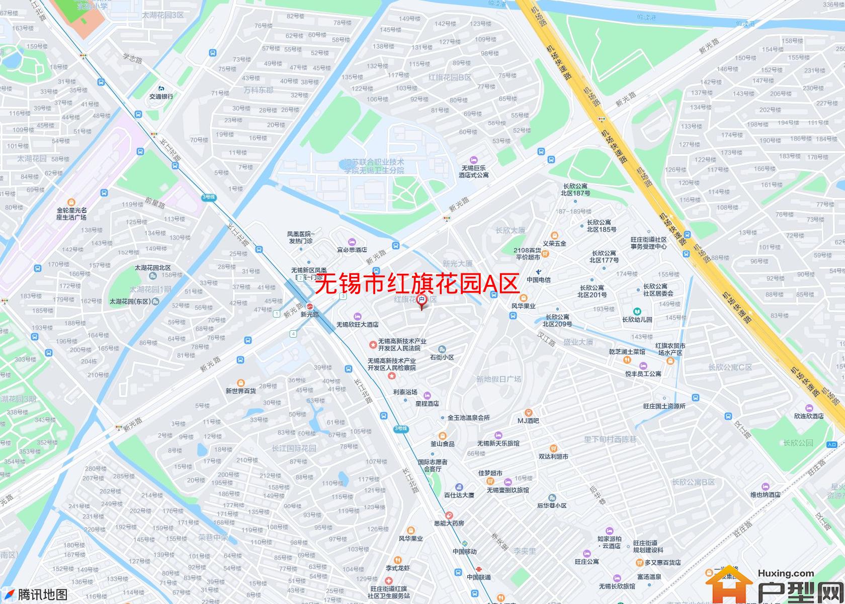 红旗花园A区小区 - 户型网