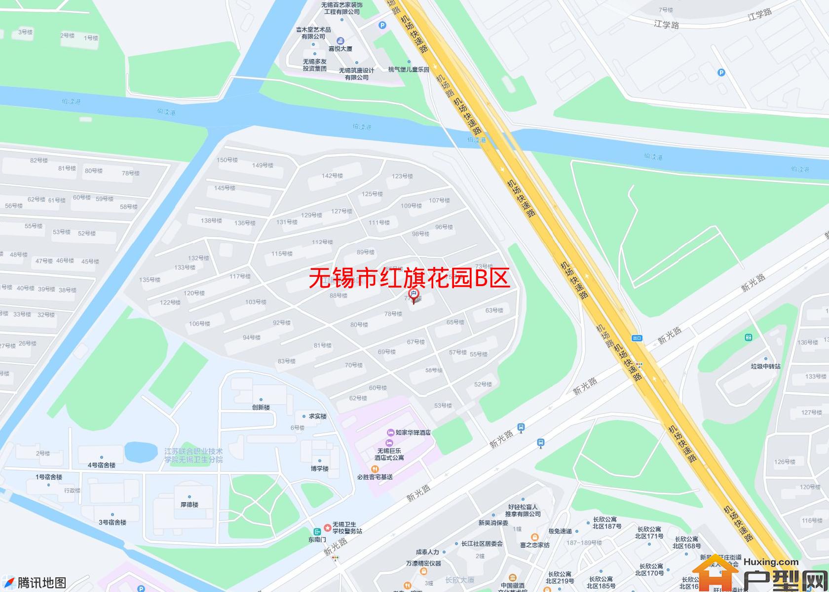 红旗花园B区小区 - 户型网