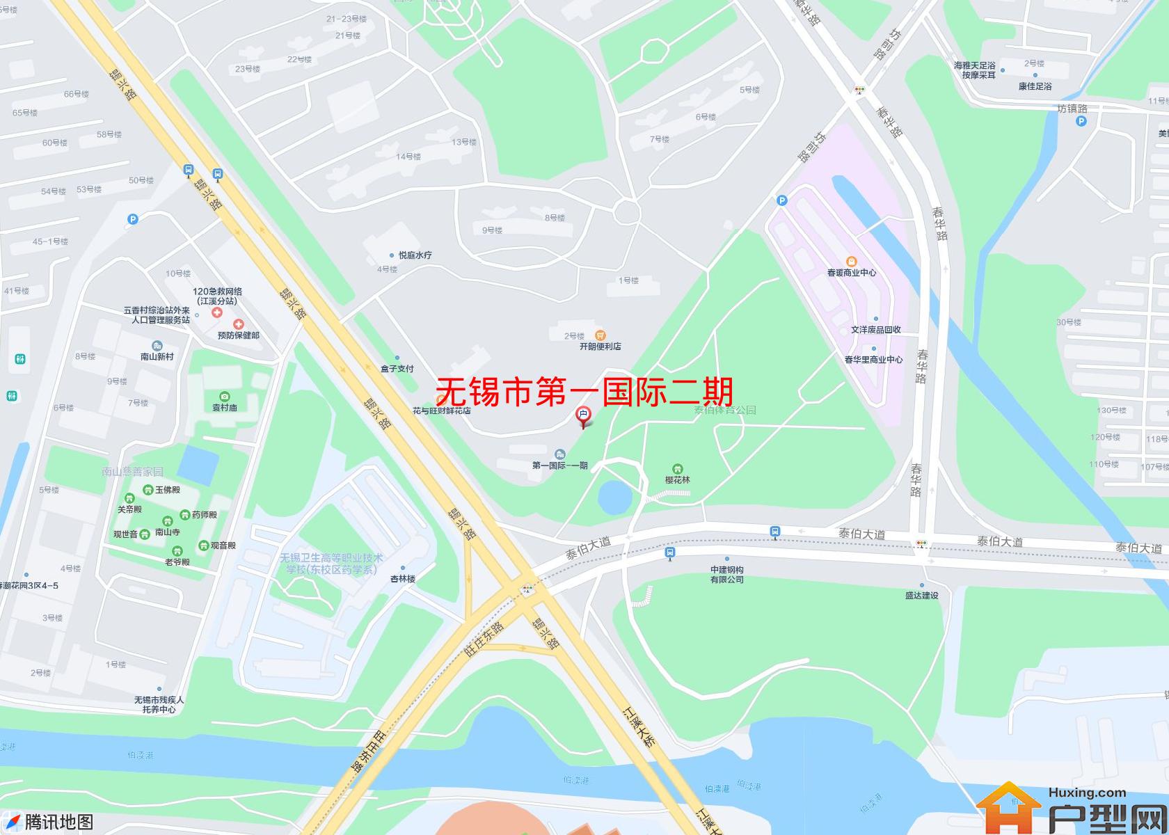 第一国际二期小区 - 户型网