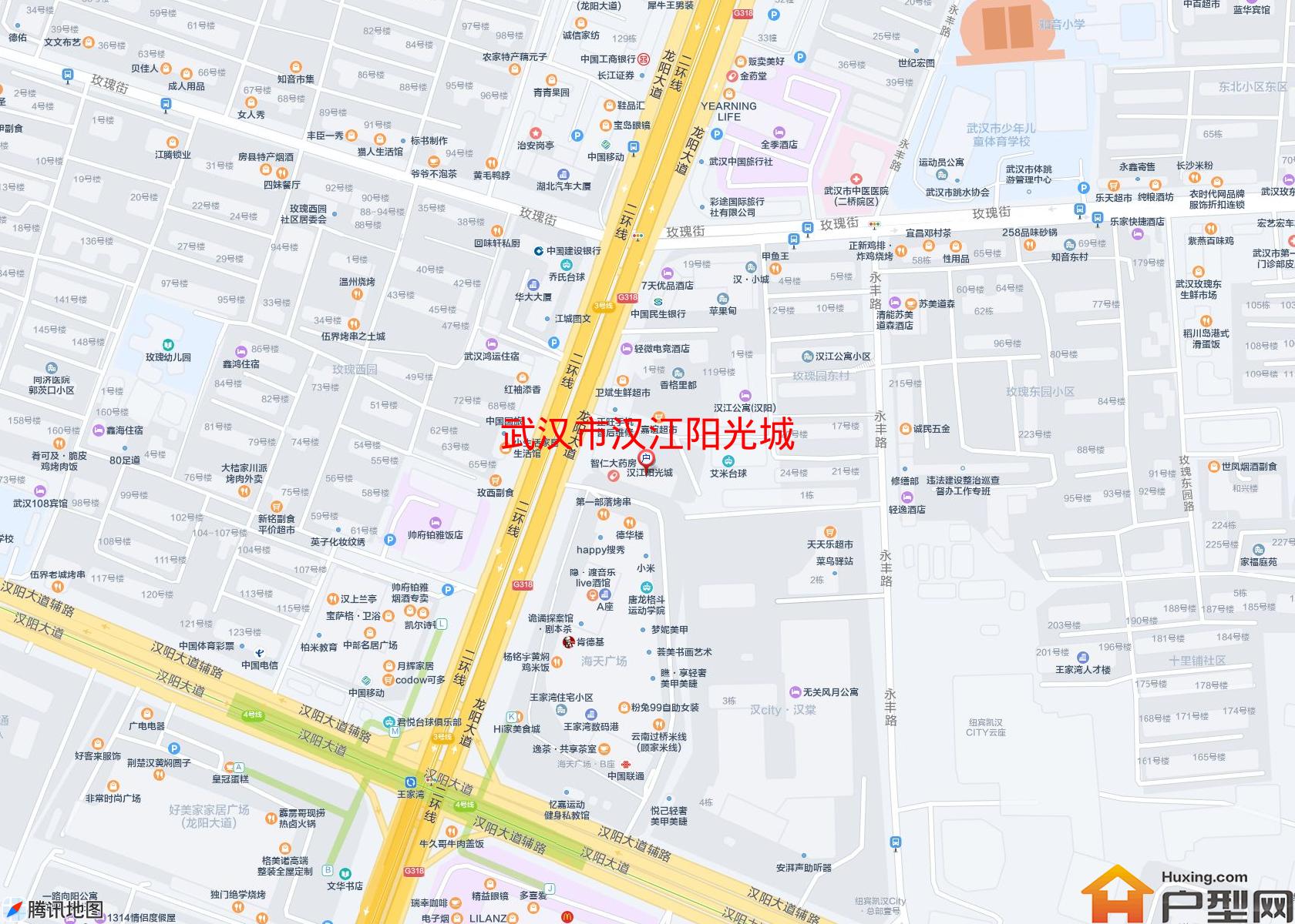 汉江阳光城小区 - 户型网