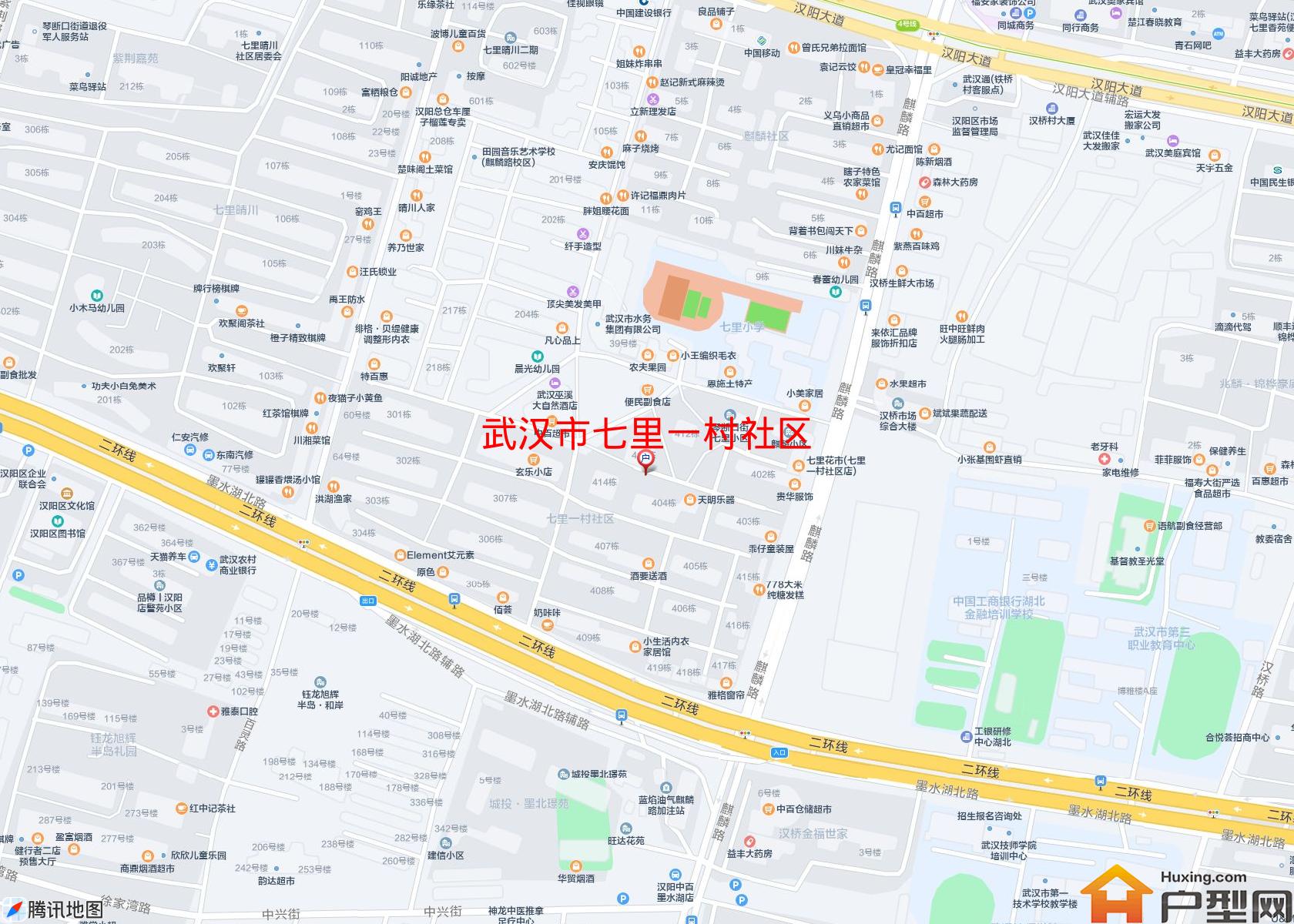 七里一村社区小区 - 户型网