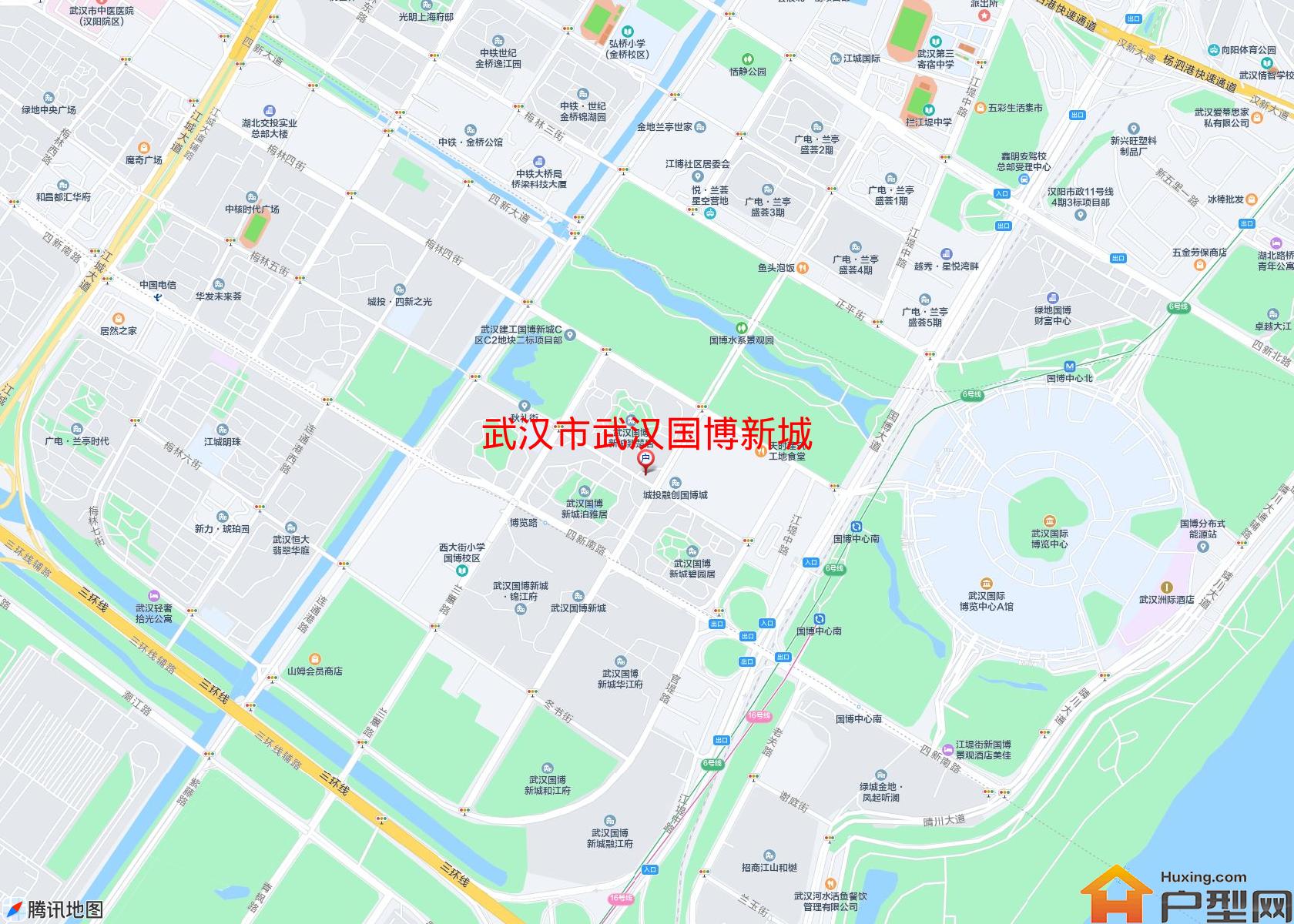 武汉国博新城小区 - 户型网