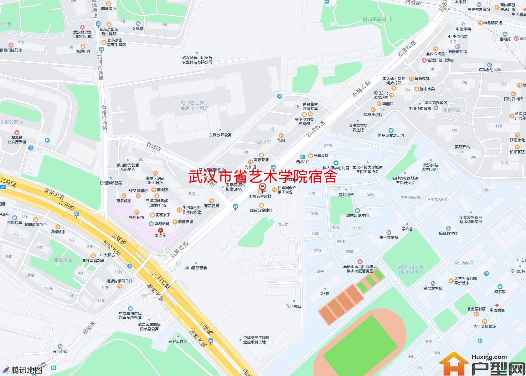 省艺术学院宿舍小区 - 户型网