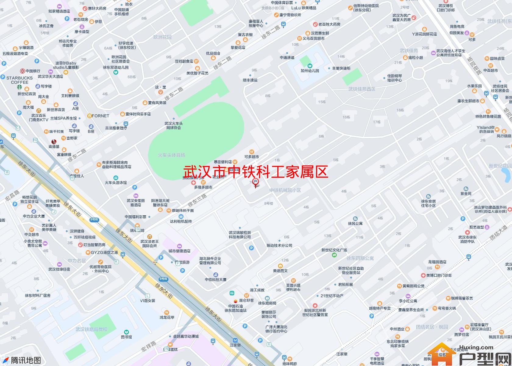 中铁科工家属区小区 - 户型网