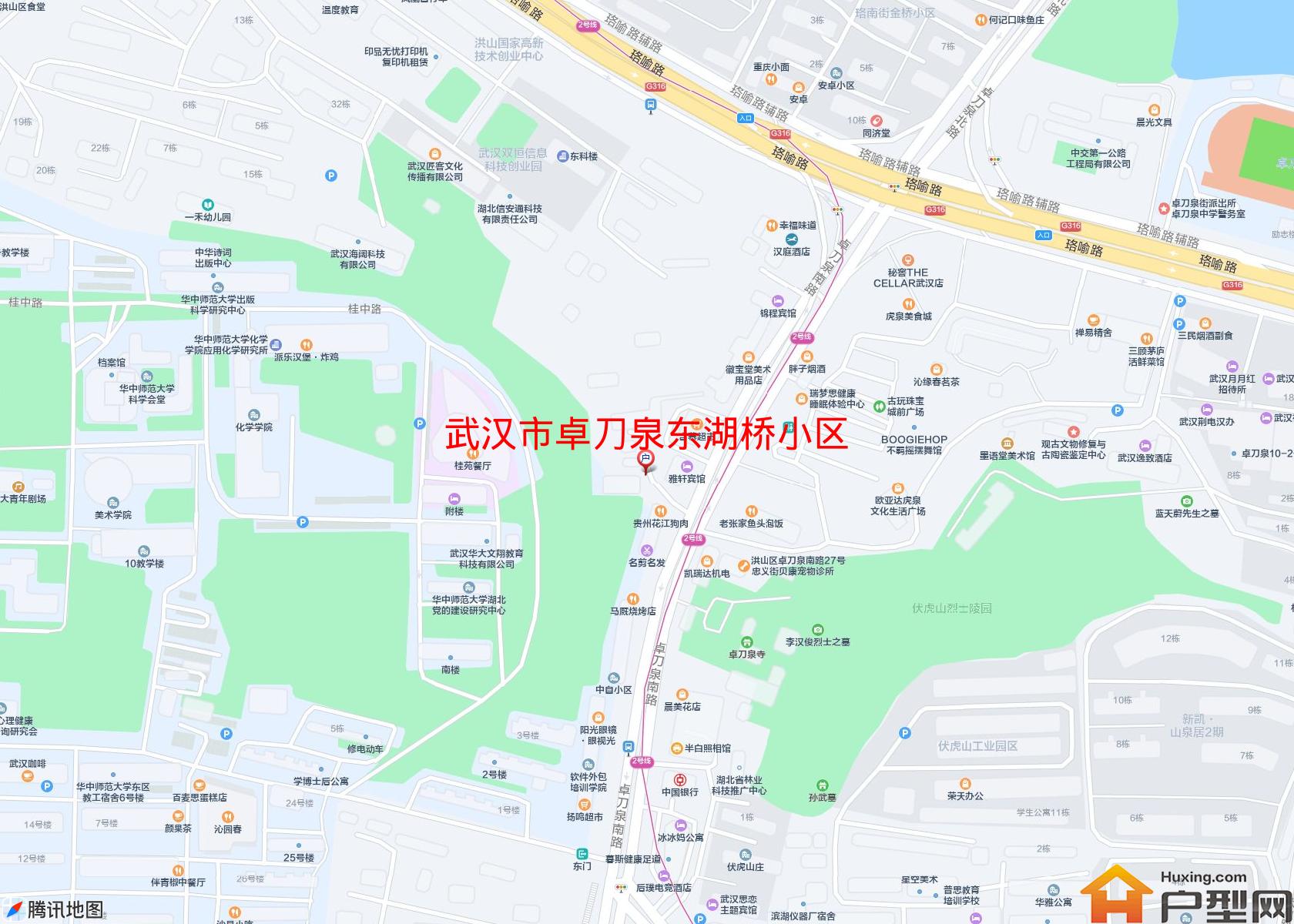 卓刀泉东湖桥小区小区 - 户型网