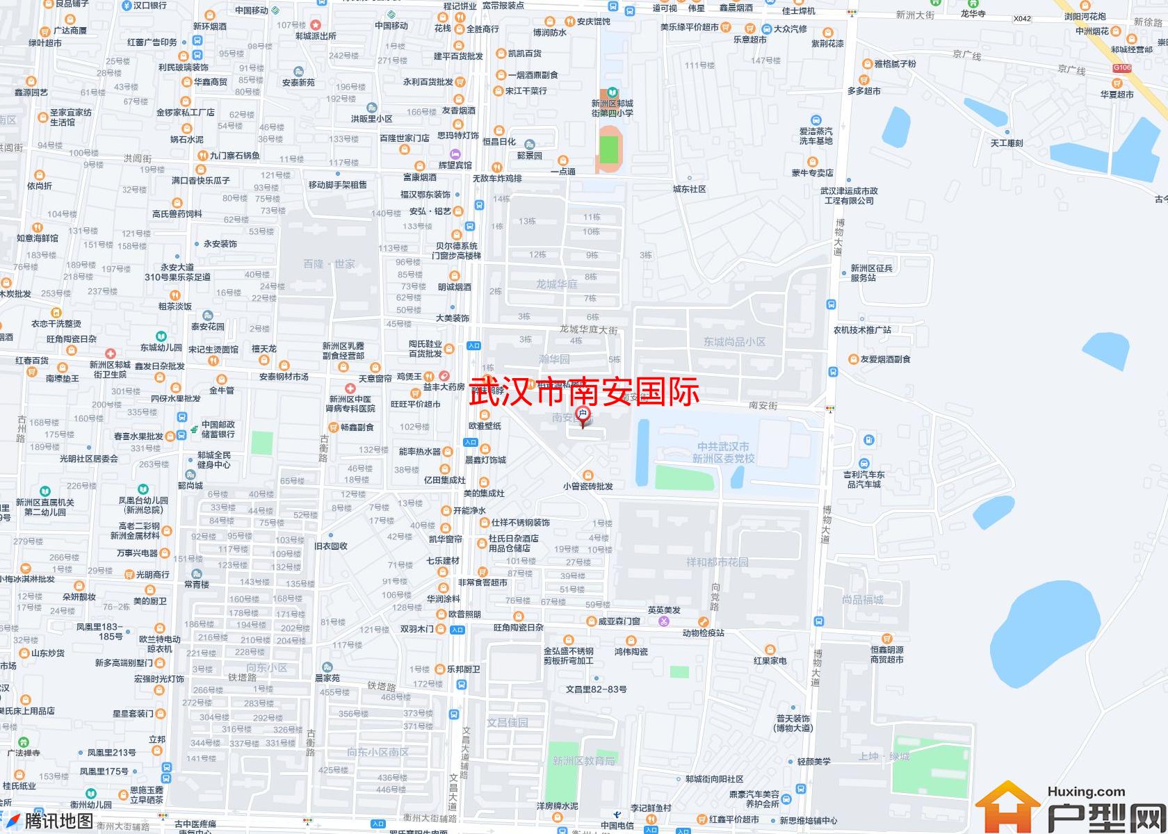 南安国际小区 - 户型网