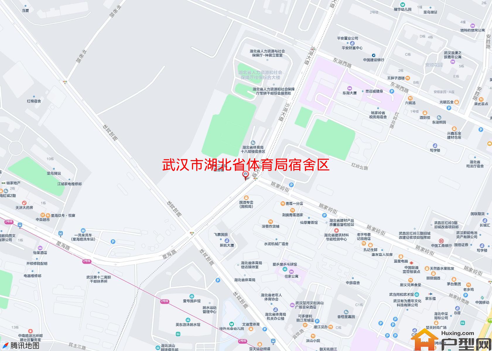湖北省体育局宿舍区小区 - 户型网