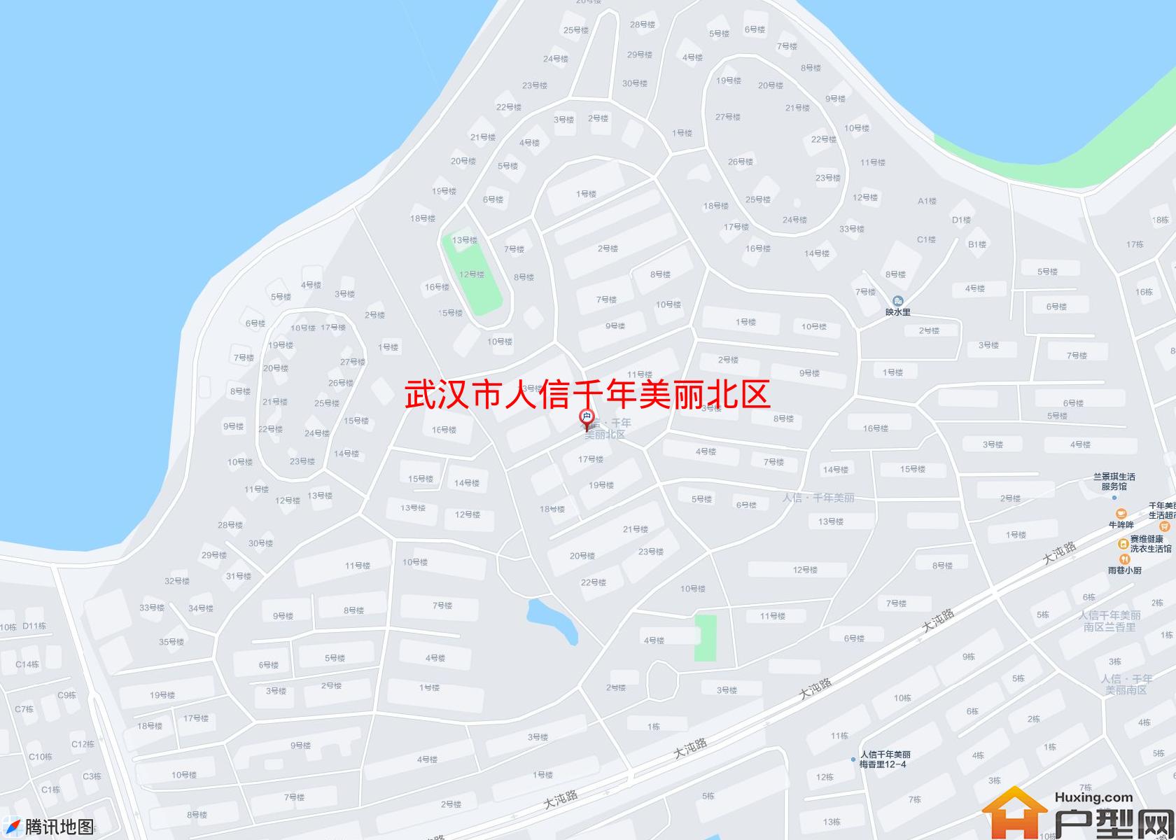 人信千年美丽北区小区 - 户型网