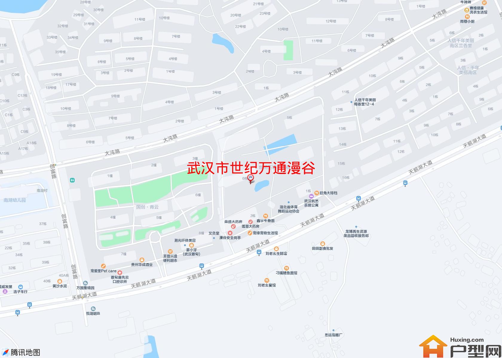 世纪万通漫谷小区 - 户型网 世纪万通漫谷小区 - 户型网