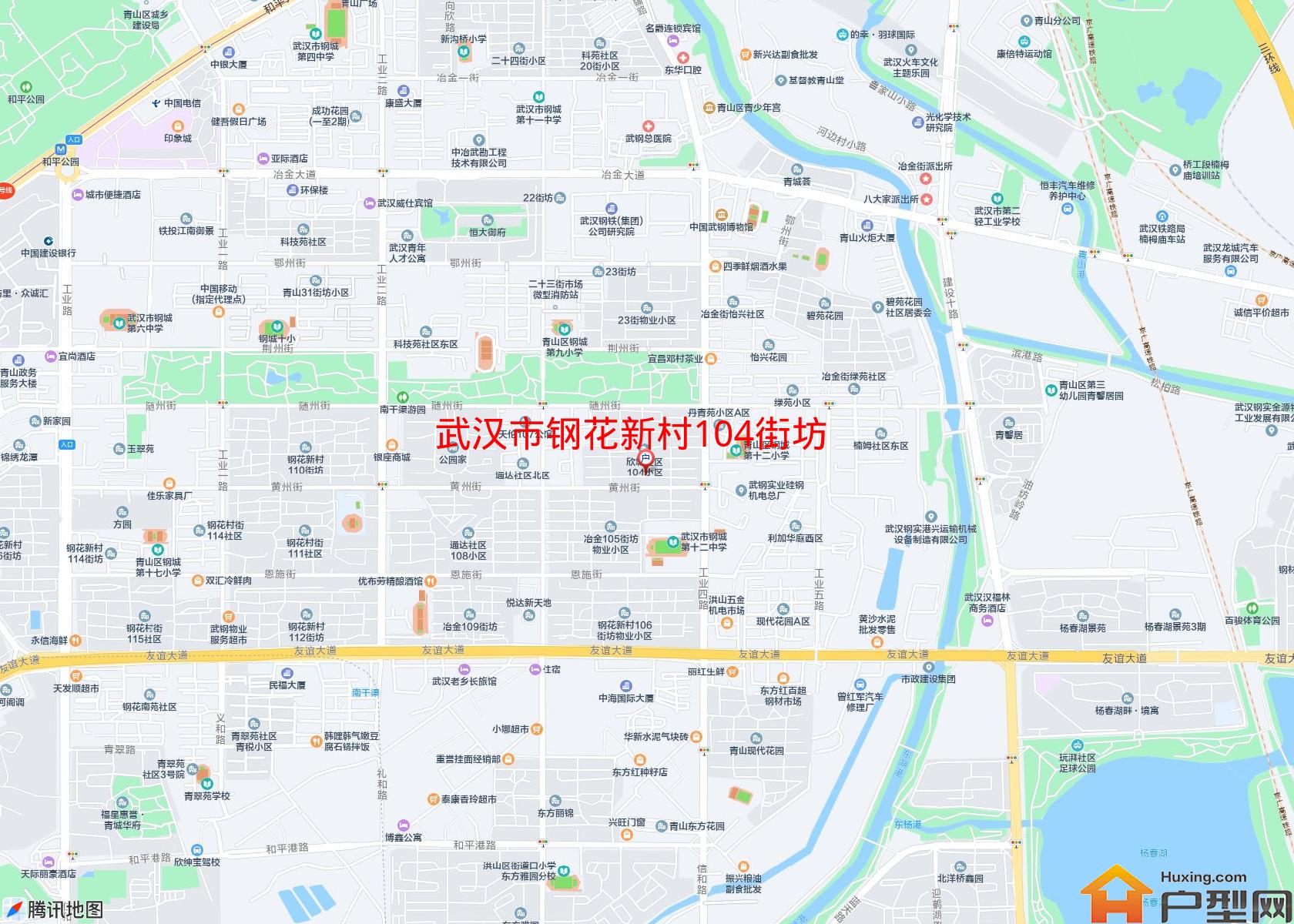 钢花新村104街坊小区 - 户型网