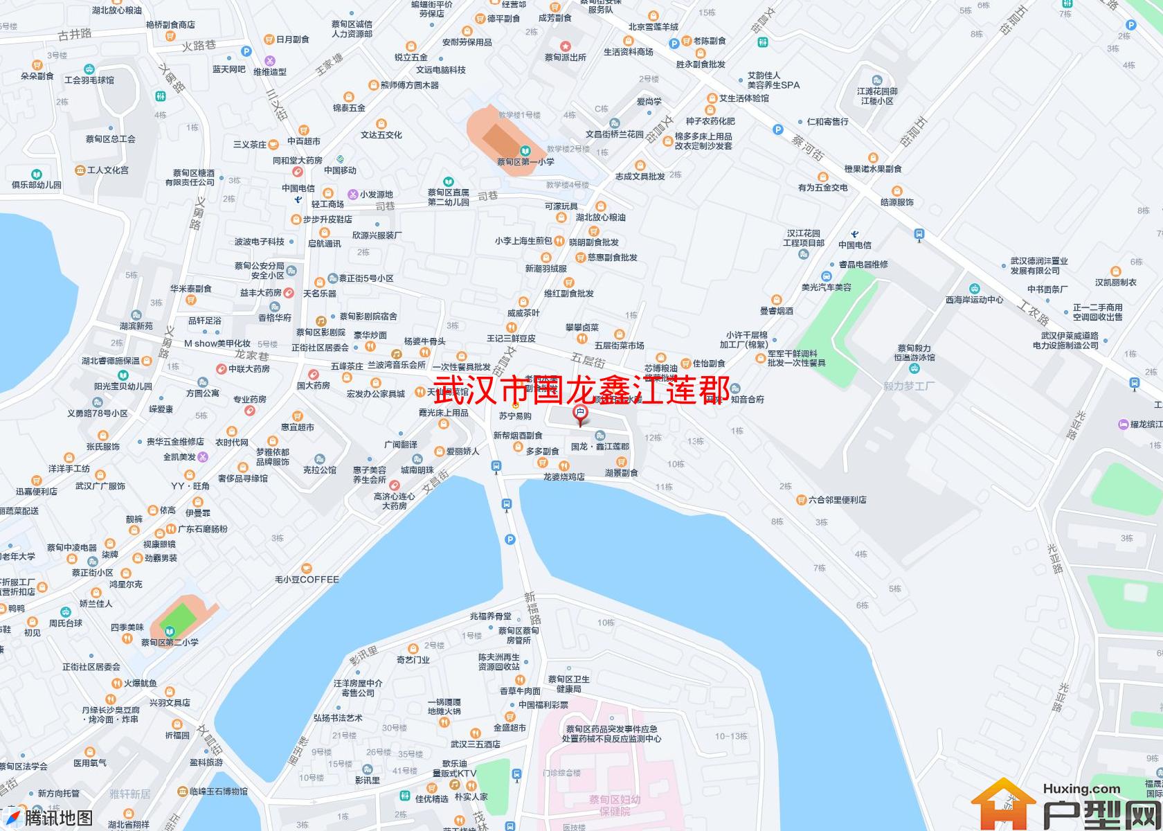 国龙鑫江莲郡小区 - 户型网