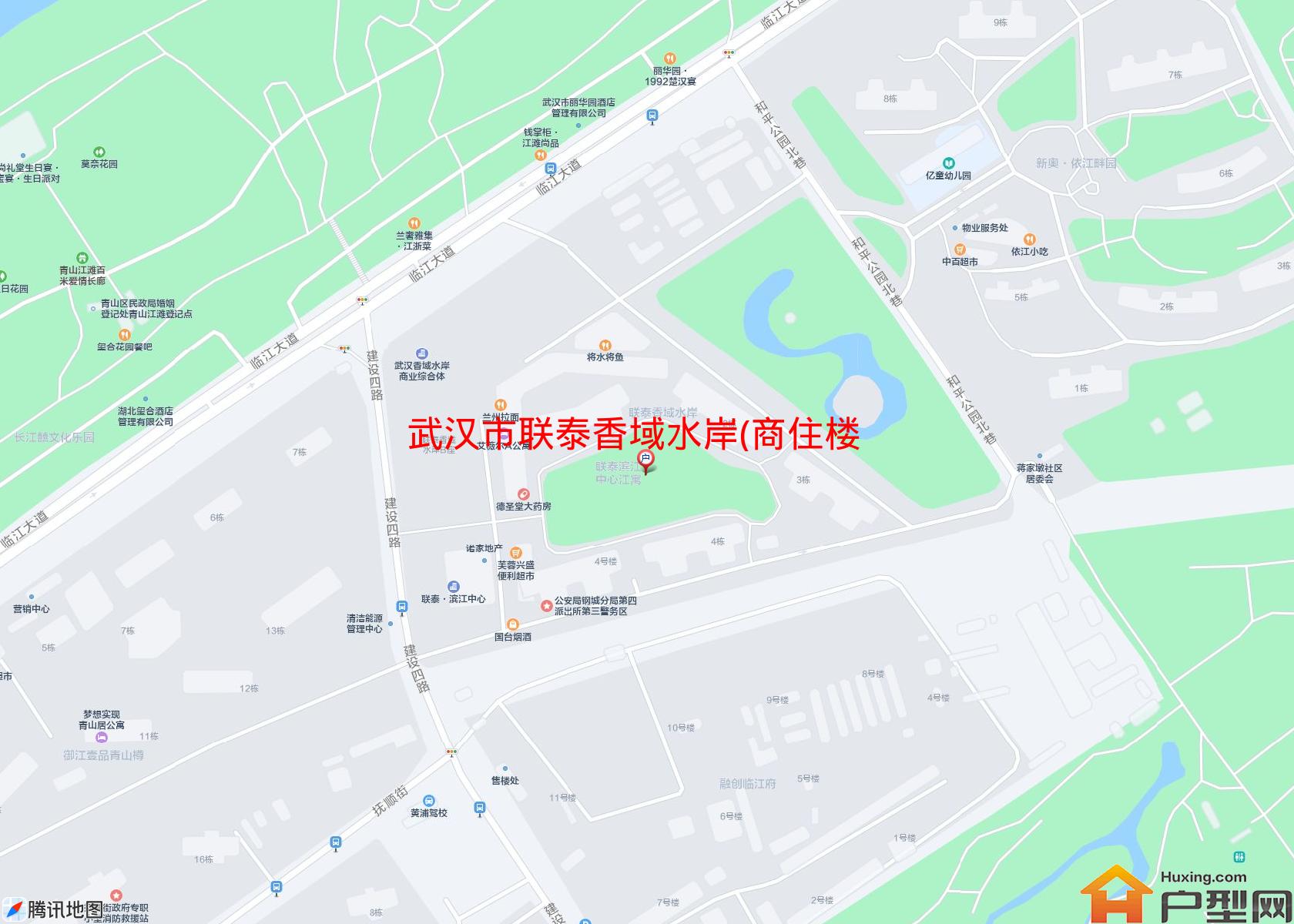 联泰香域水岸(商住楼)小区 - 户型网