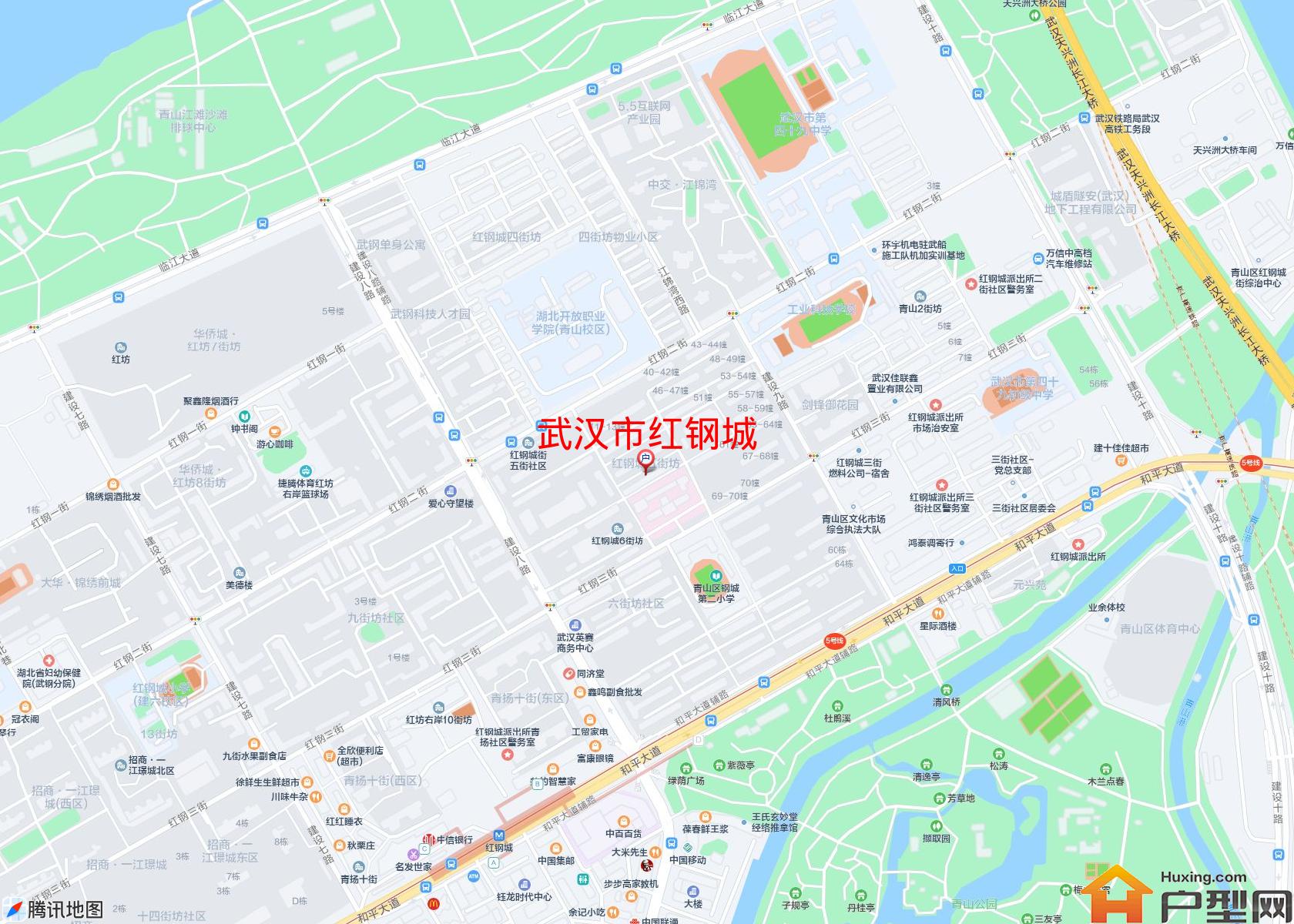红钢城小区 - 户型网