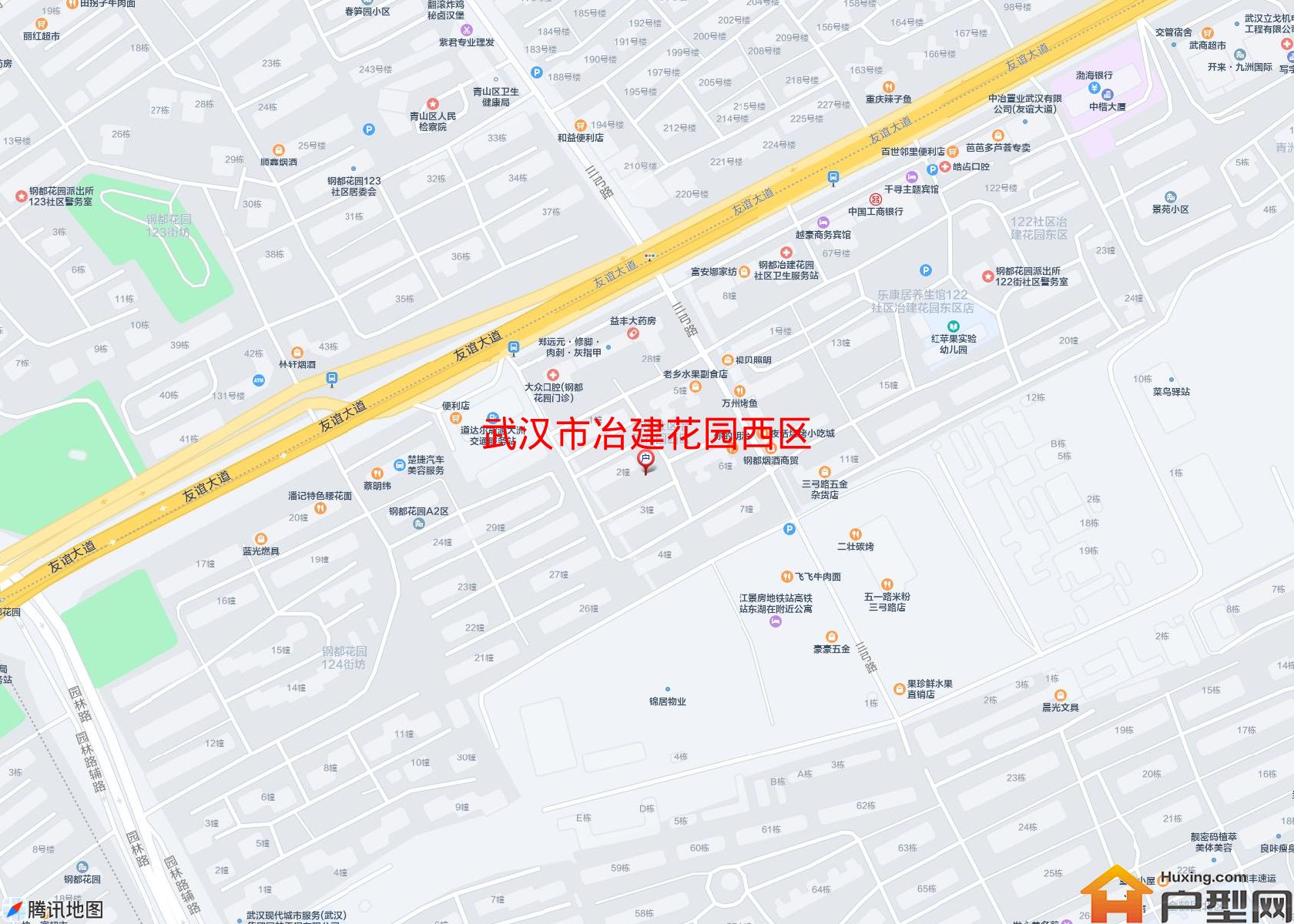 冶建花园西区小区 - 户型网