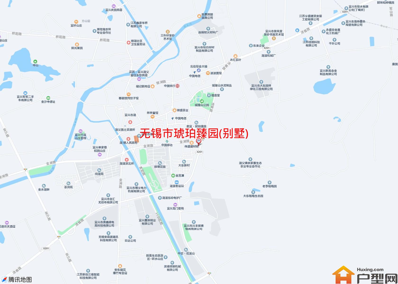 琥珀臻园(别墅)小区 - 户型网