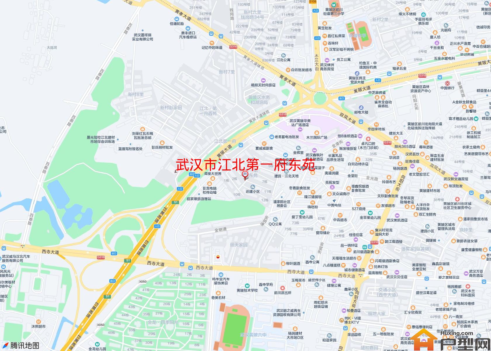 江北第一府东苑小区 - 户型网