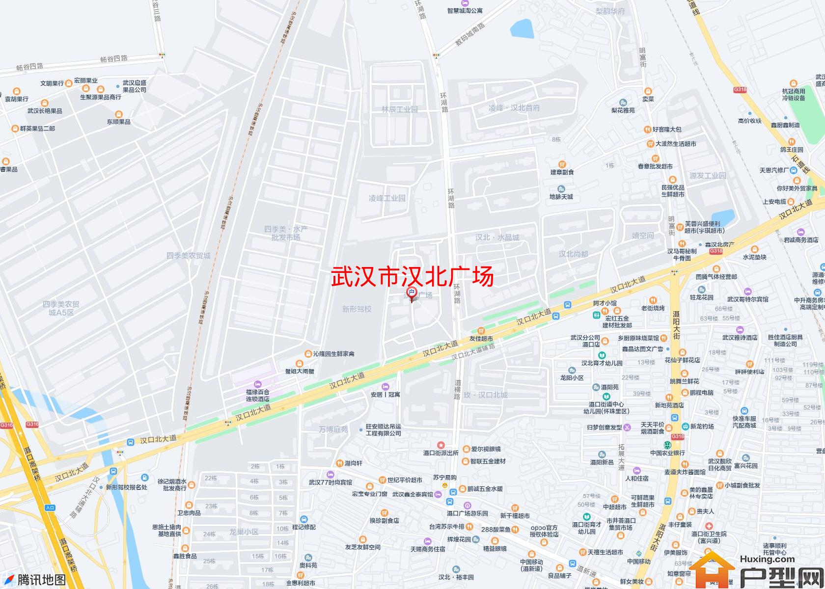 汉北广场小区 - 户型网