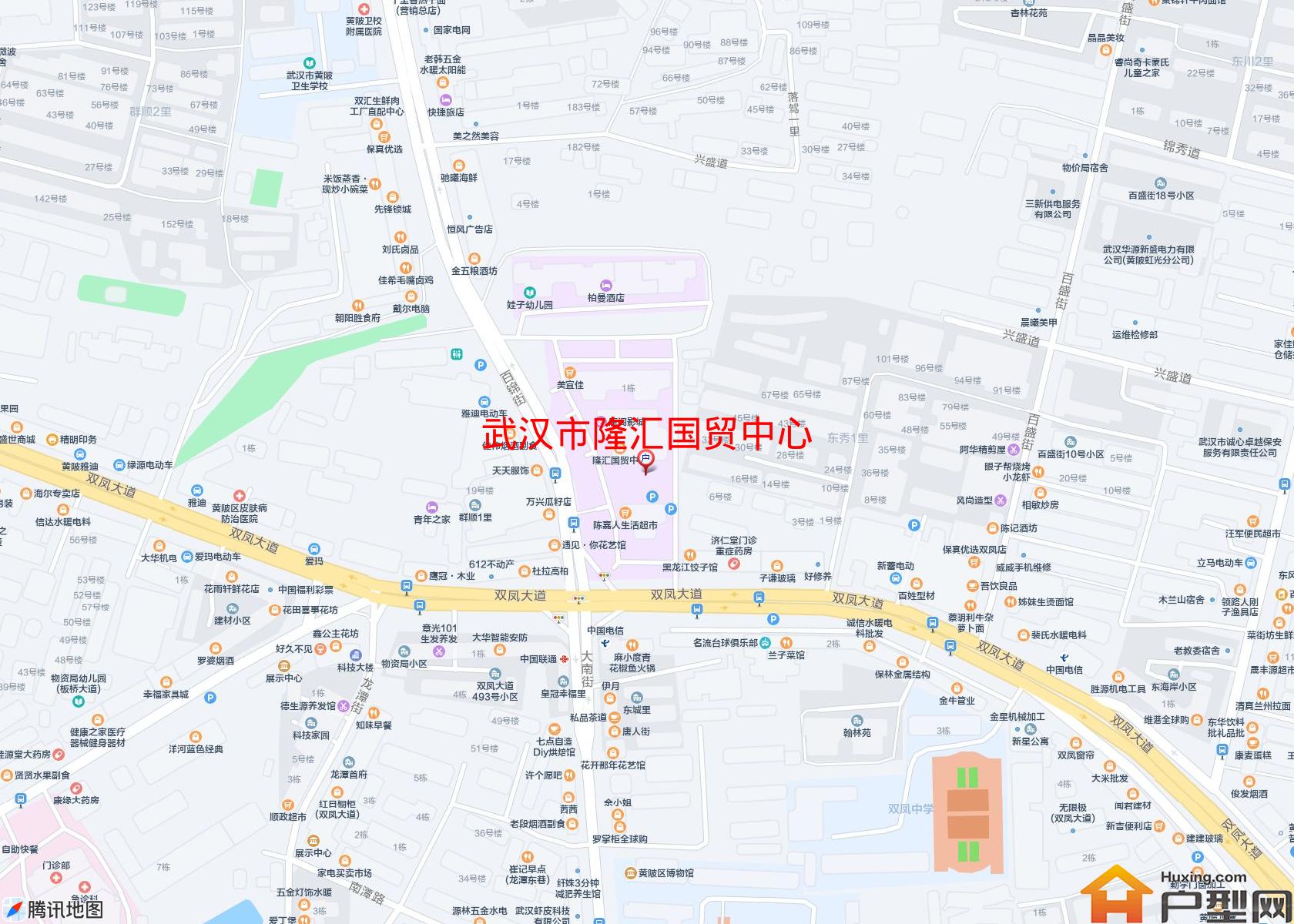 隆汇国贸中心小区 - 户型网