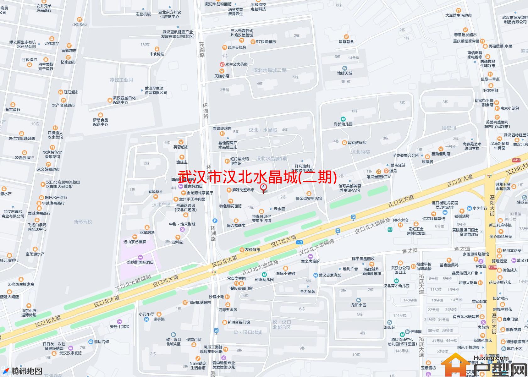 汉北水晶城(二期)小区 - 户型网