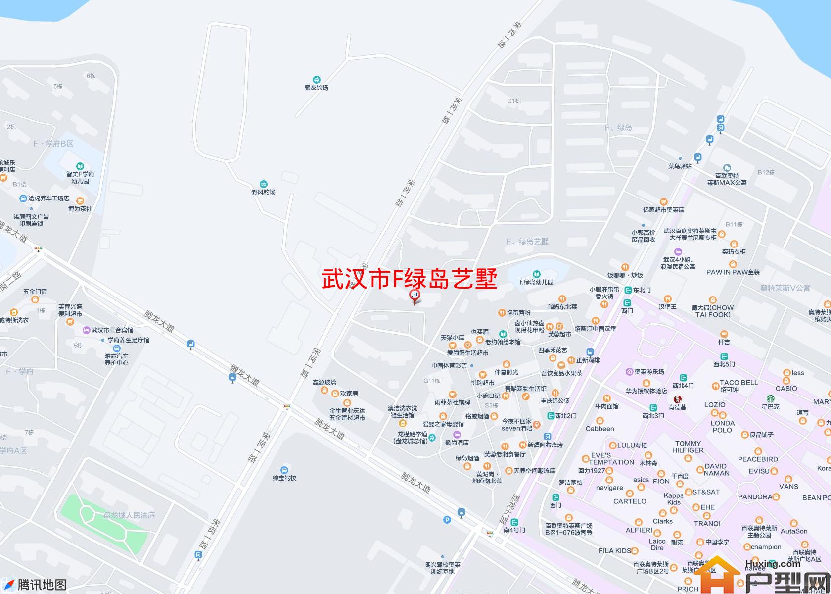 F绿岛艺墅小区 - 户型网