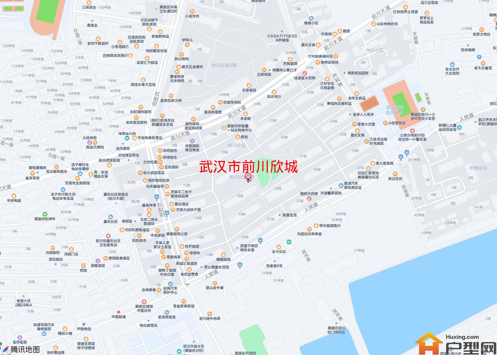 前川欣城小区 - 户型网