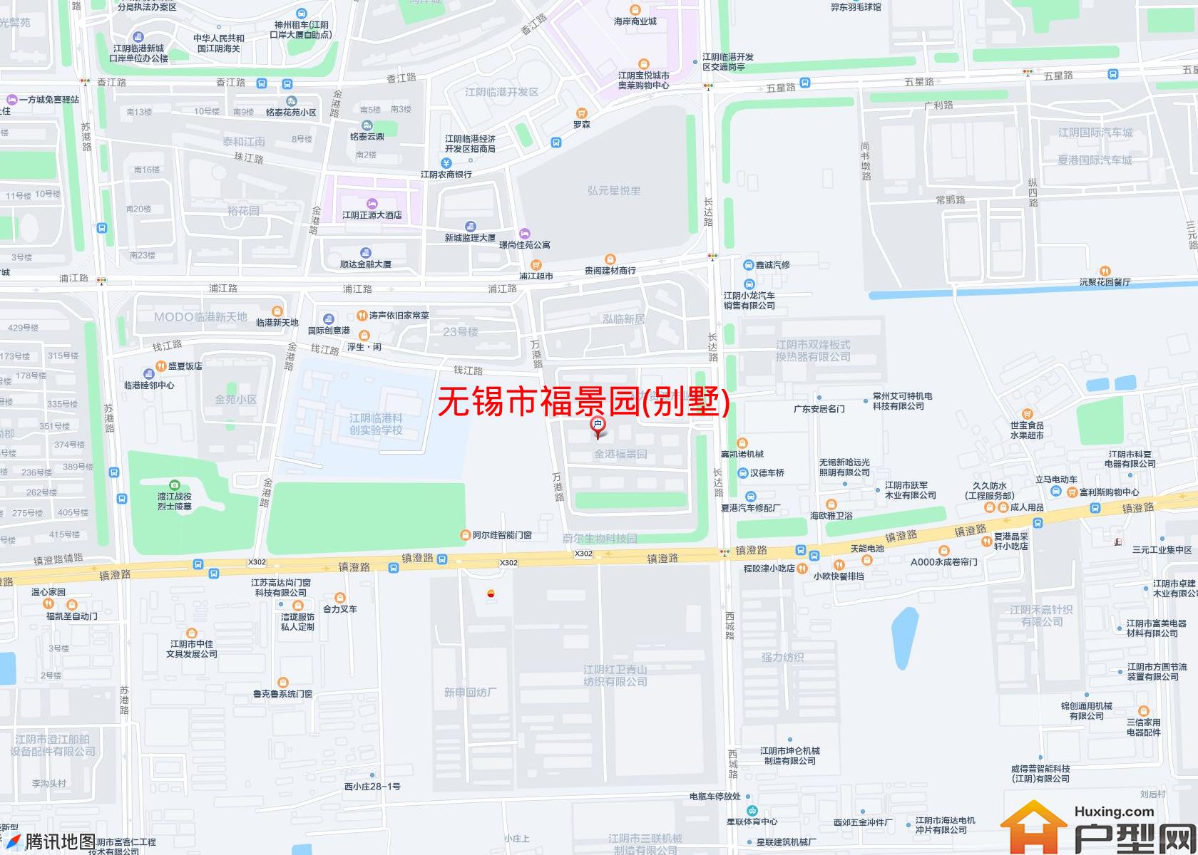 福景园(别墅)小区 - 户型网