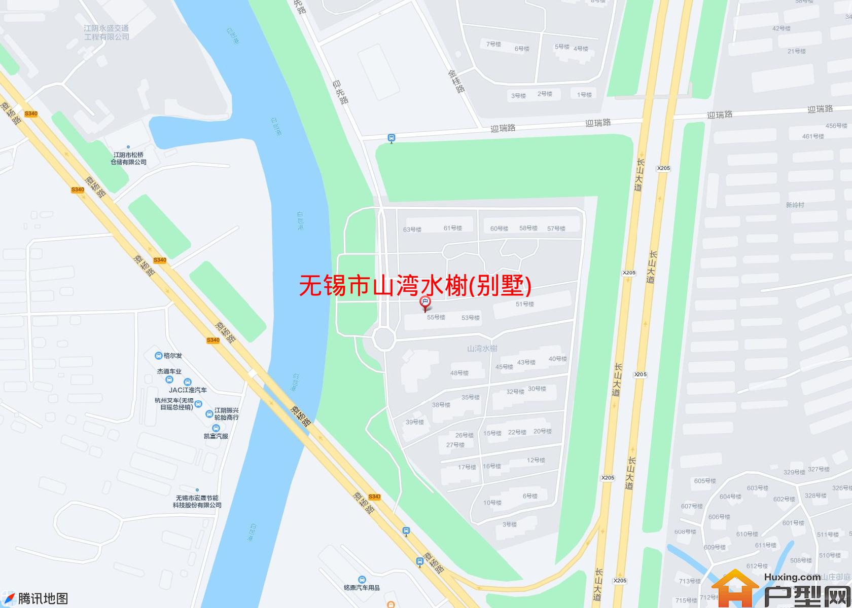 山湾水榭(别墅)小区 - 户型网