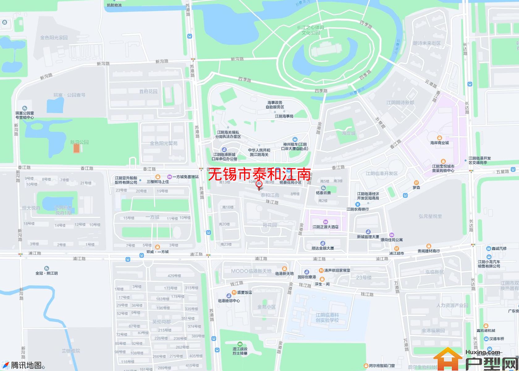 泰和江南小区 - 户型网