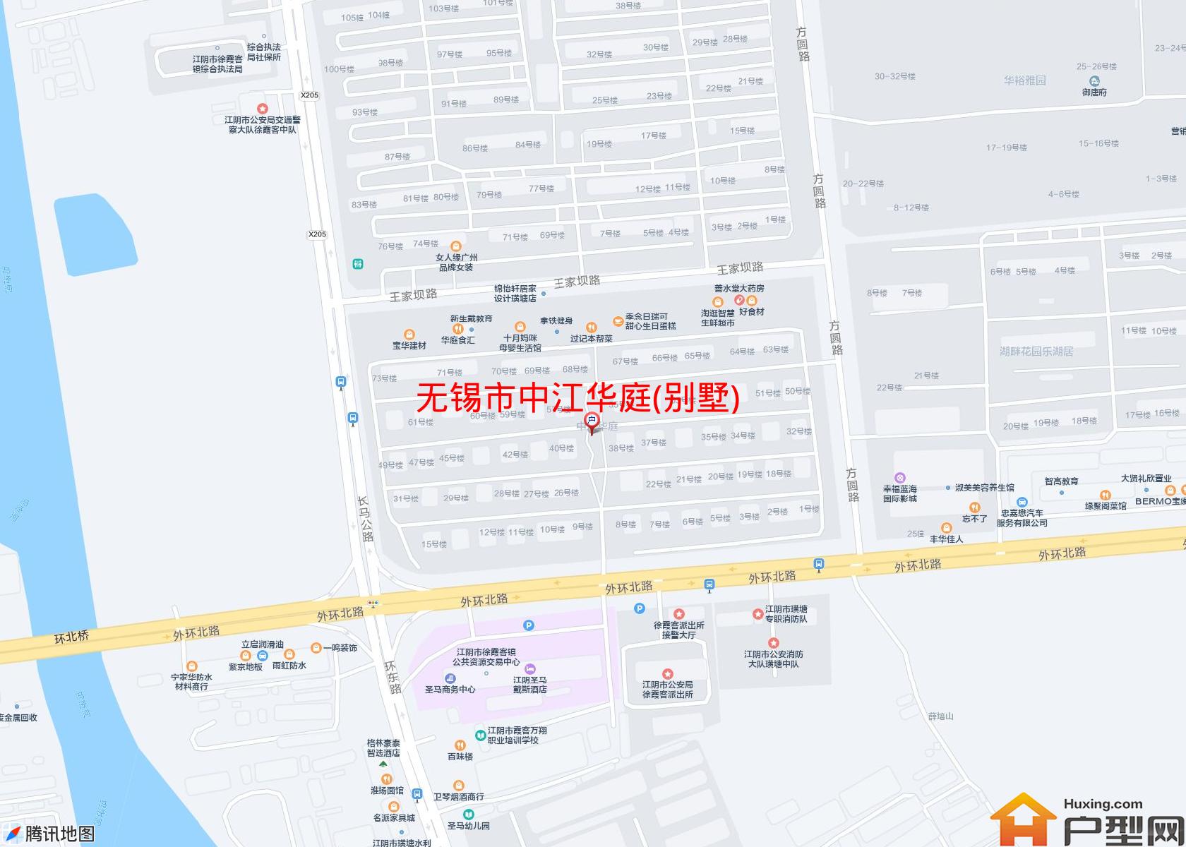 中江华庭(别墅)小区 - 户型网