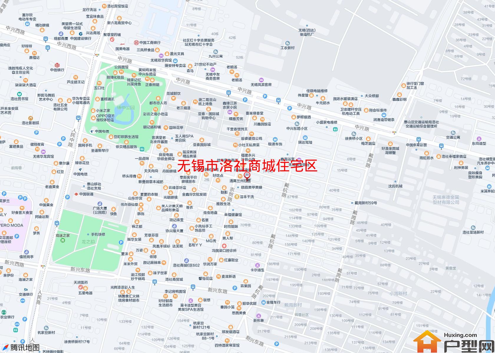 洛社商城住宅区小区 - 户型网