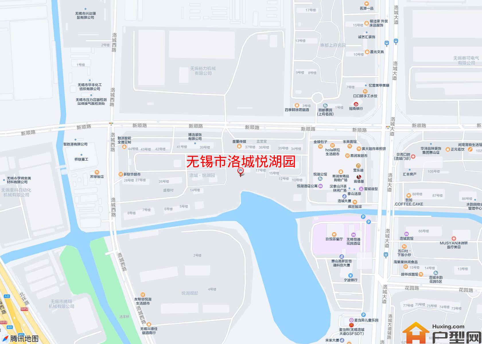 洛城悦湖园小区 - 户型网