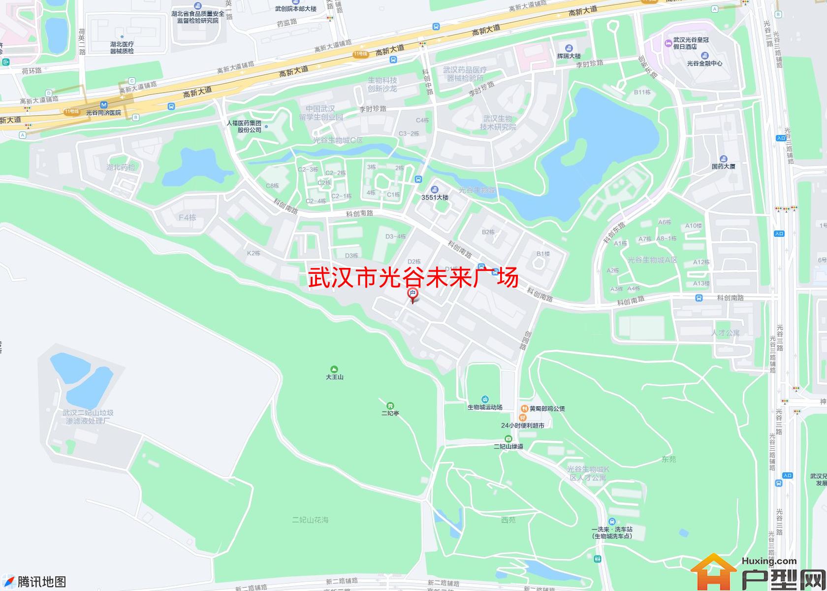 光谷未来广场小区 - 户型网