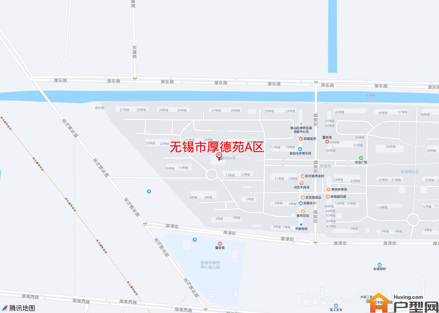 厚德苑A区小区 - 户型网