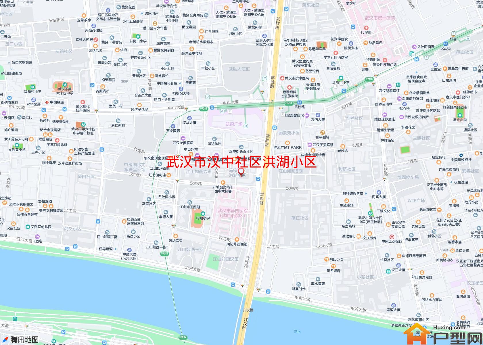 汉中社区洪湖小区小区 - 户型网
