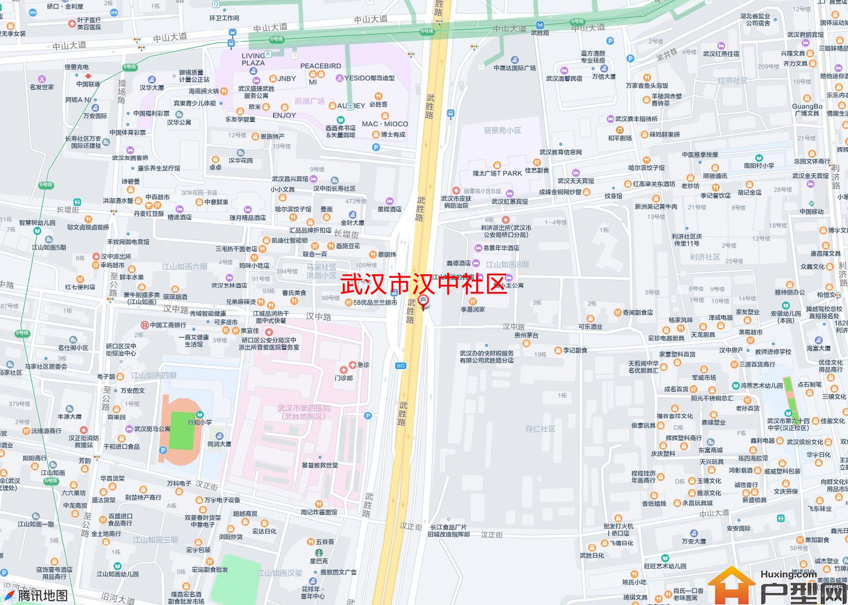 汉中社区小区 - 户型网