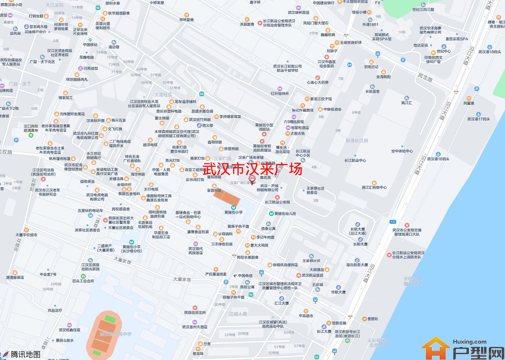汉来广场小区 - 户型网