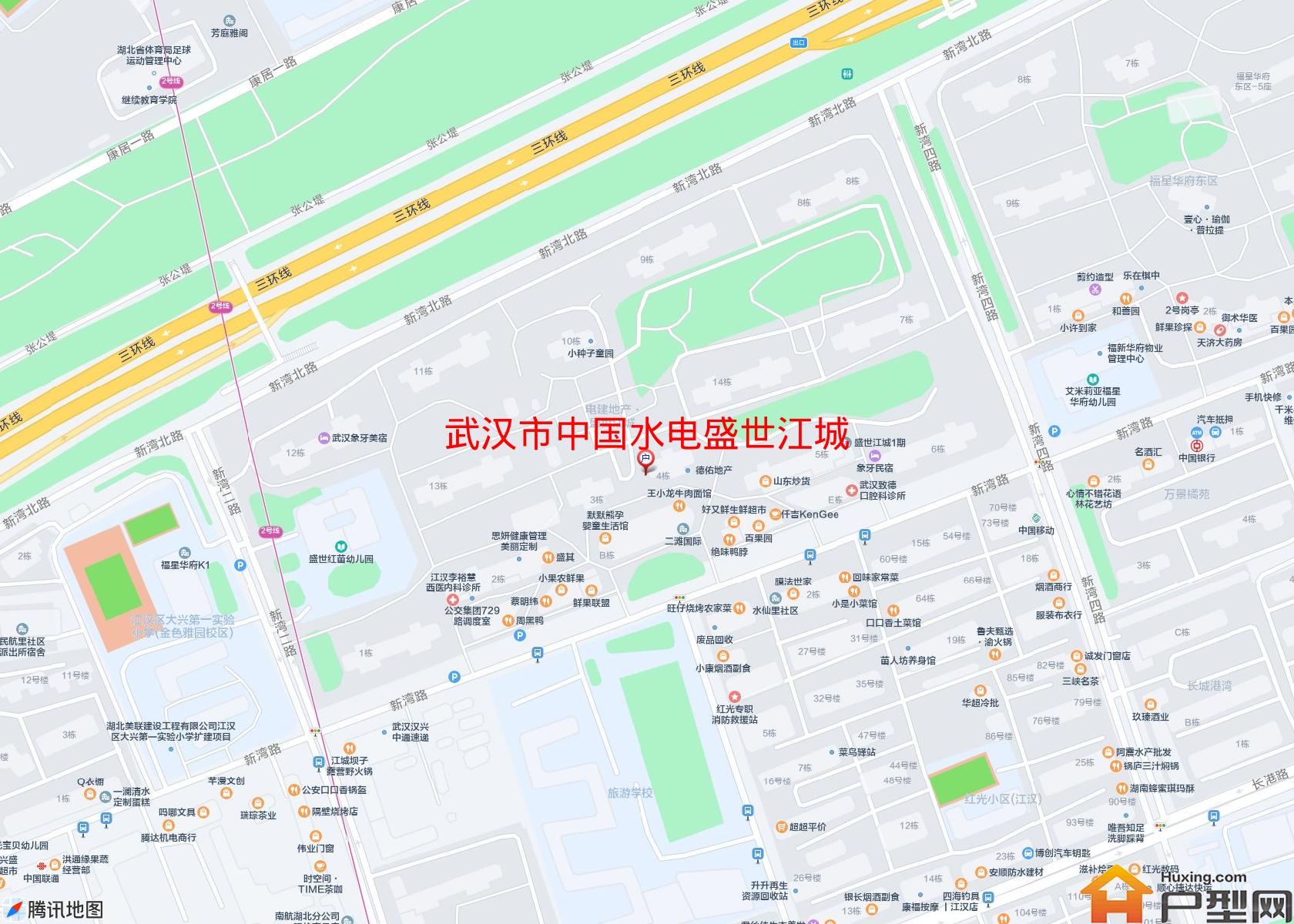 中国水电盛世江城小区 - 户型网