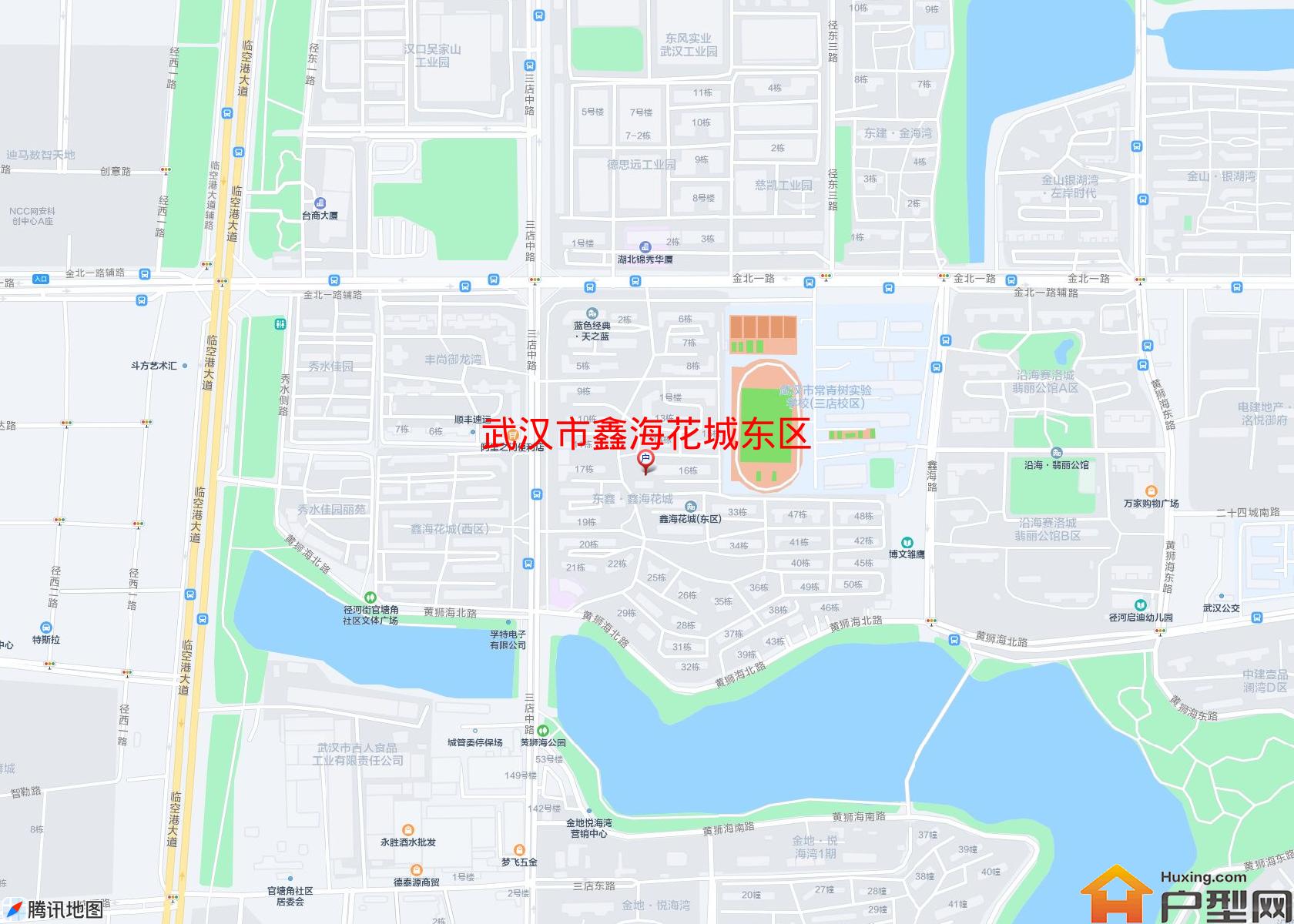 鑫海花城东区小区 - 户型网