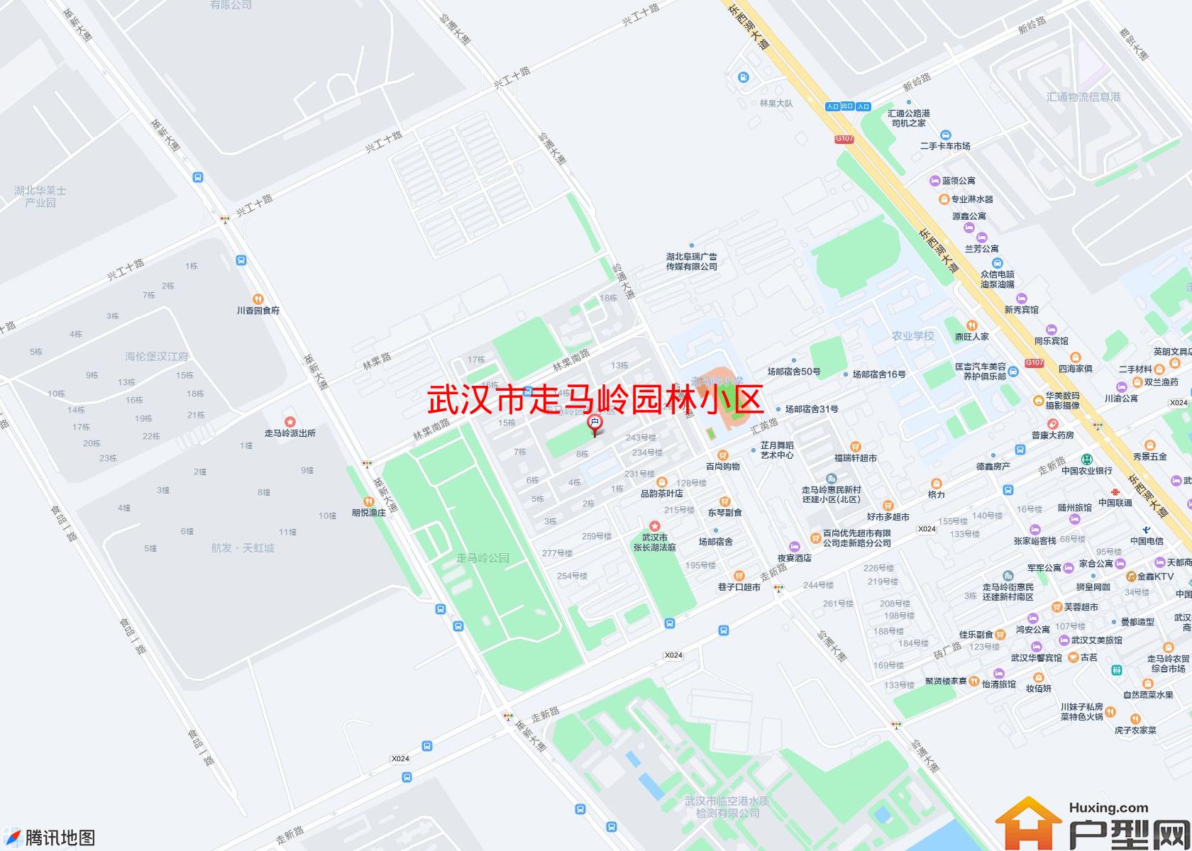 走马岭园林小区小区 - 户型网