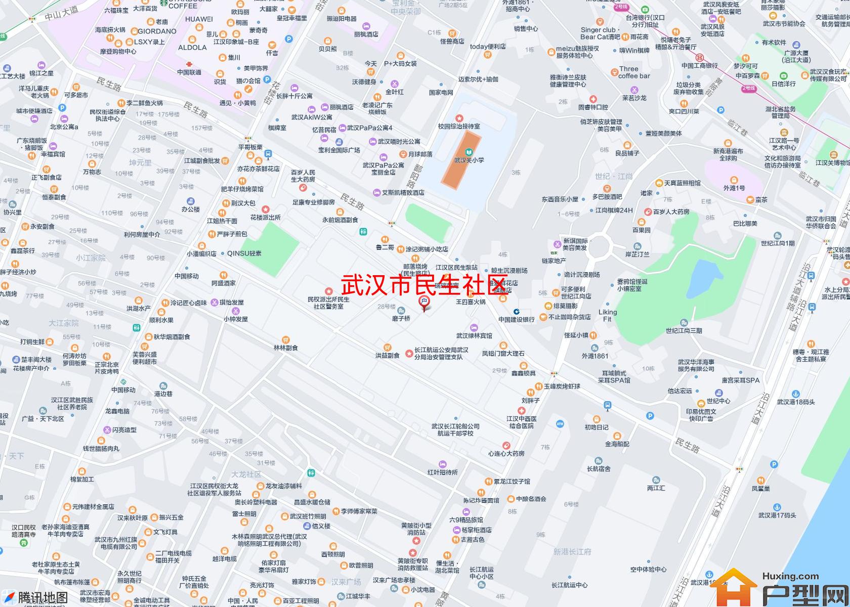 民生社区小区 - 户型网