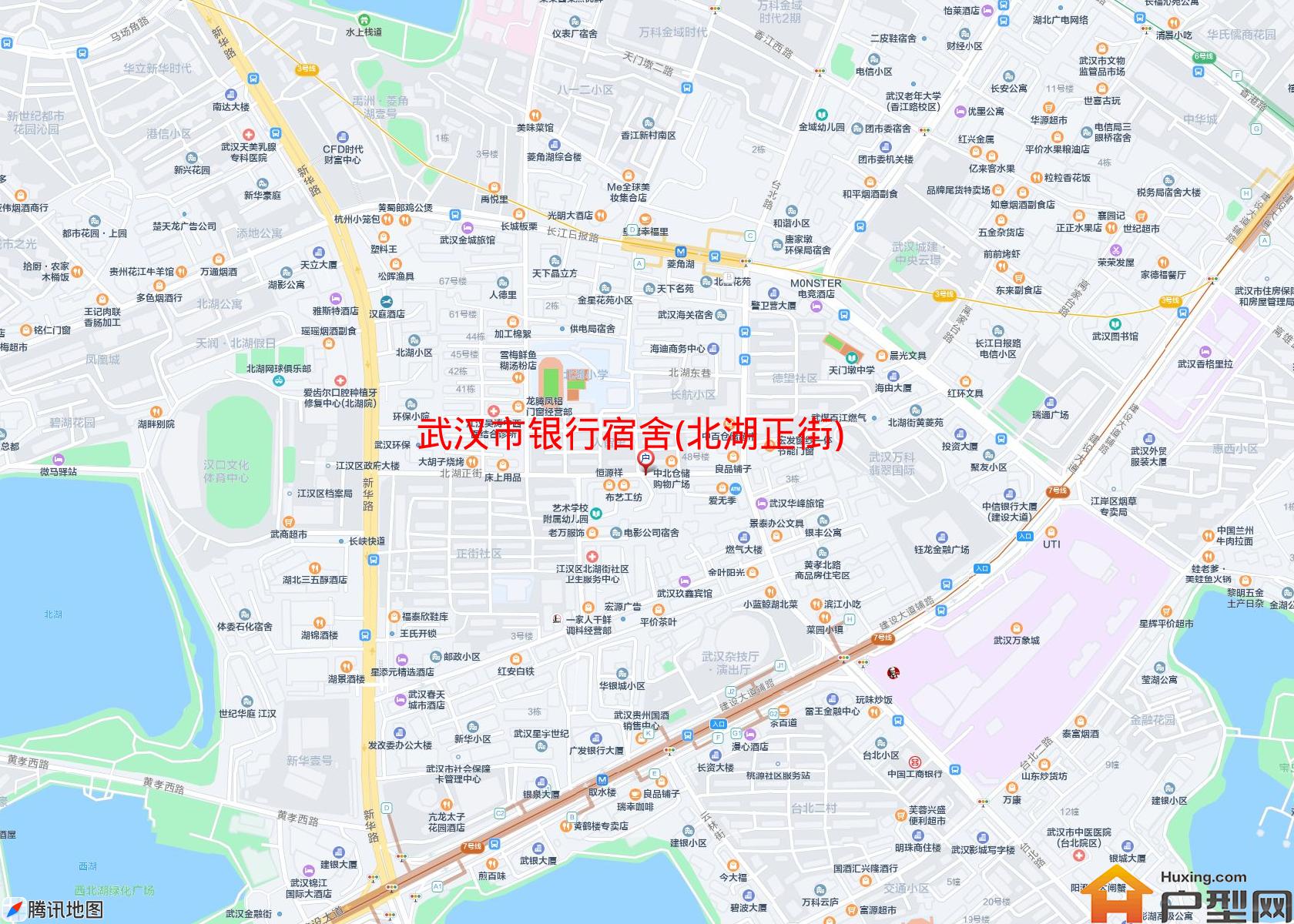 银行宿舍(北湖正街)小区 - 户型网