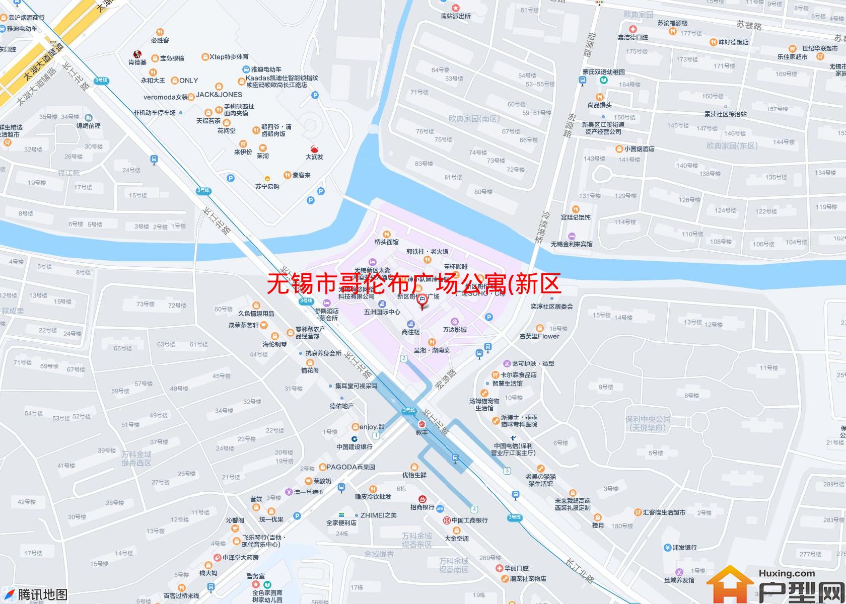 哥伦布广场公寓(新区)小区 - 户型网