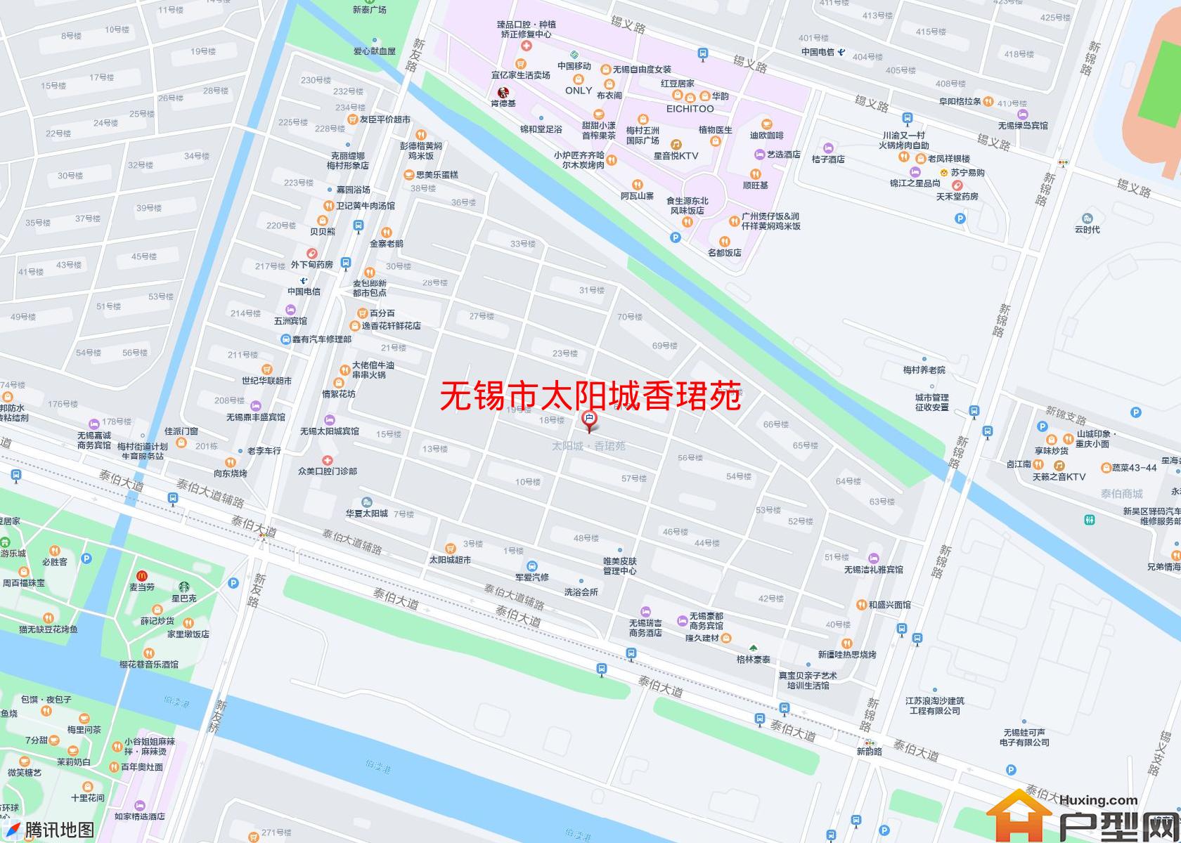 太阳城香珺苑小区 - 户型网