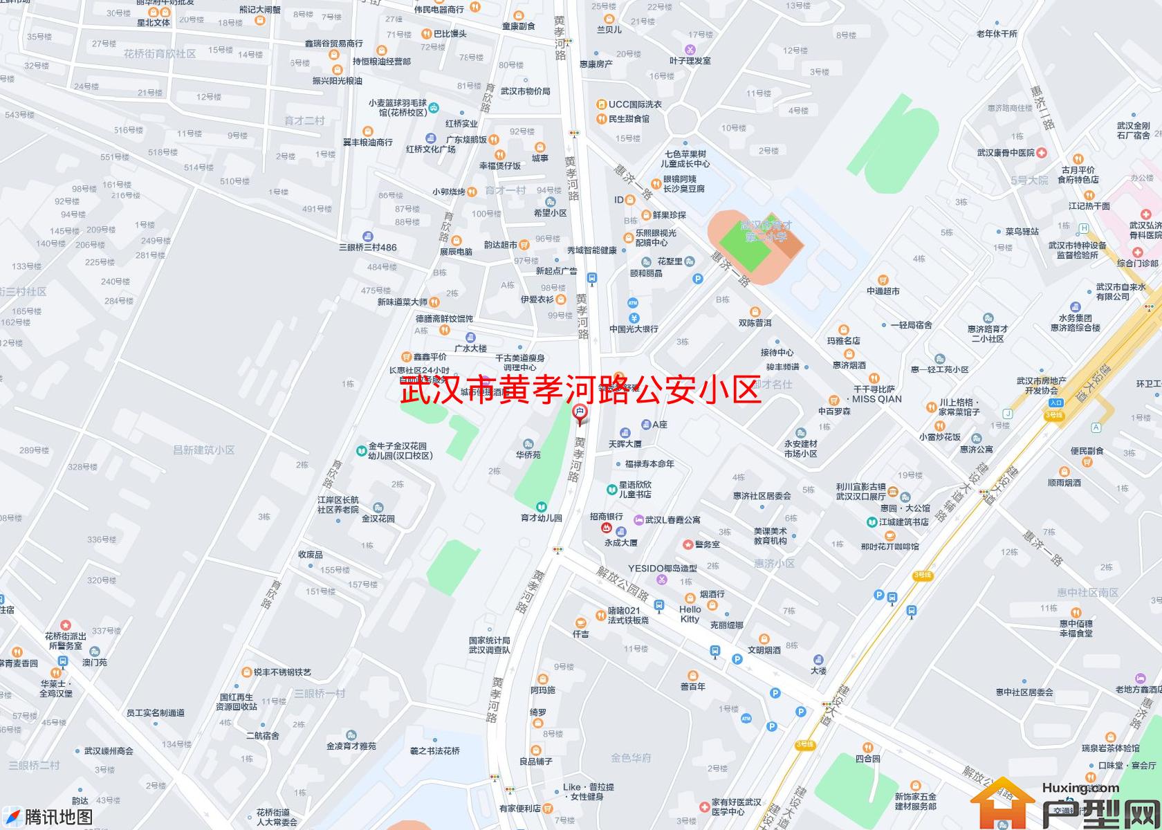 黄孝河路公安小区小区 - 户型网