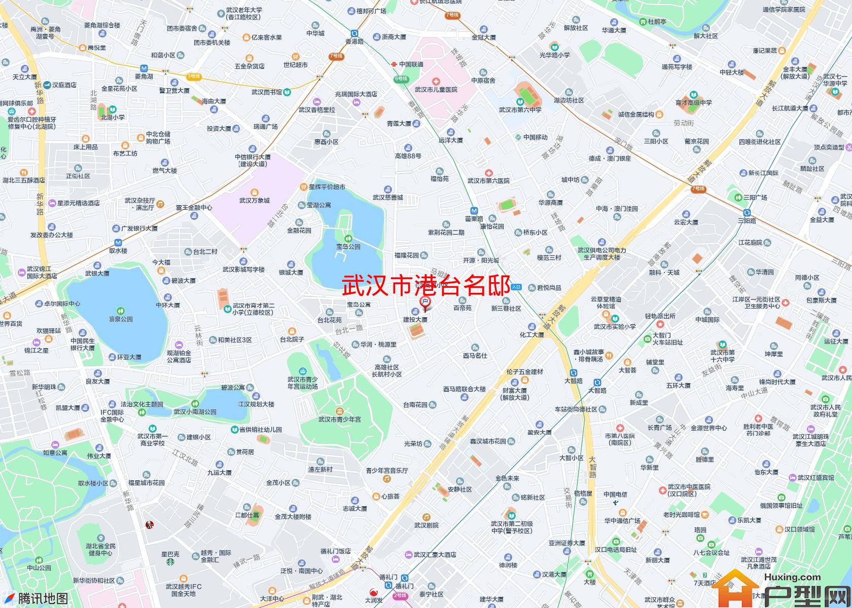 港台名邸小区 - 户型网