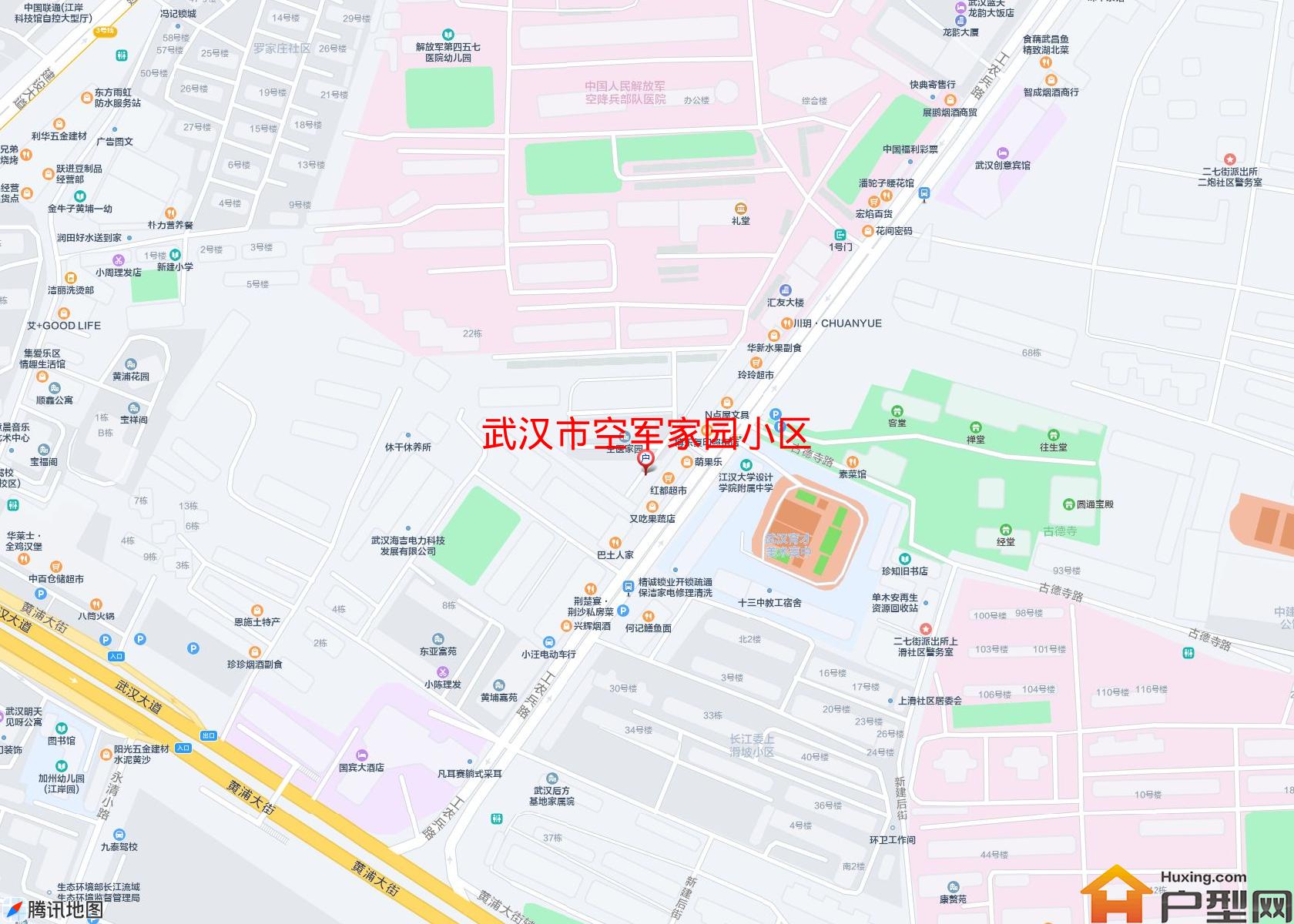 空军家园小区小区 - 户型网