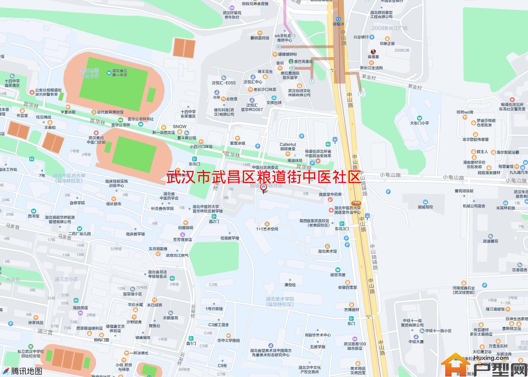 武昌区粮道街中医社区小区 - 户型网