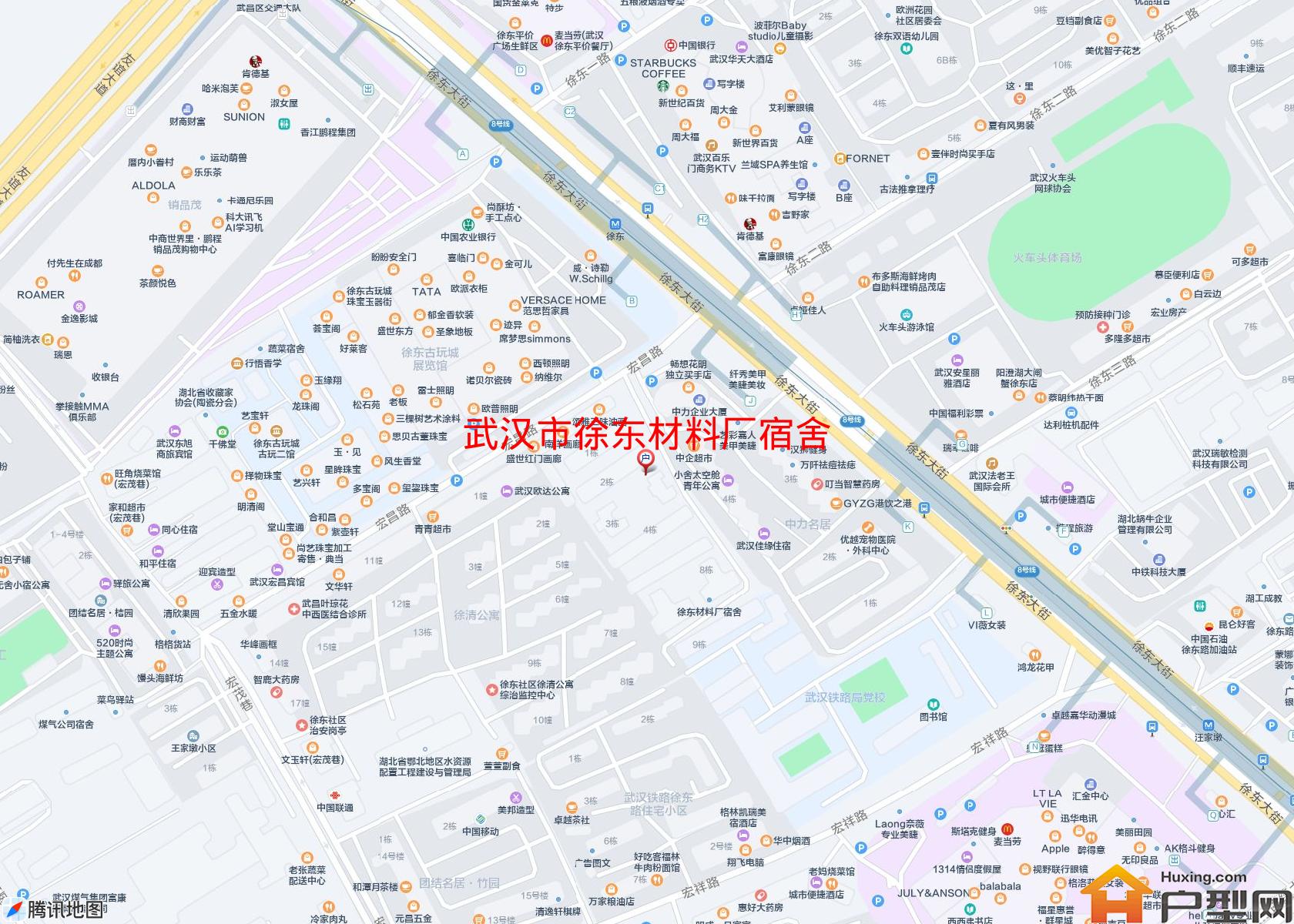 徐东材料厂宿舍小区 - 户型网