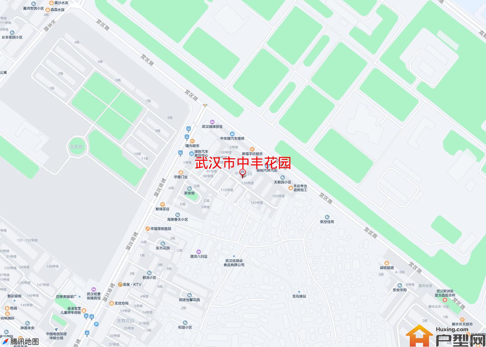 中丰花园小区 - 户型网