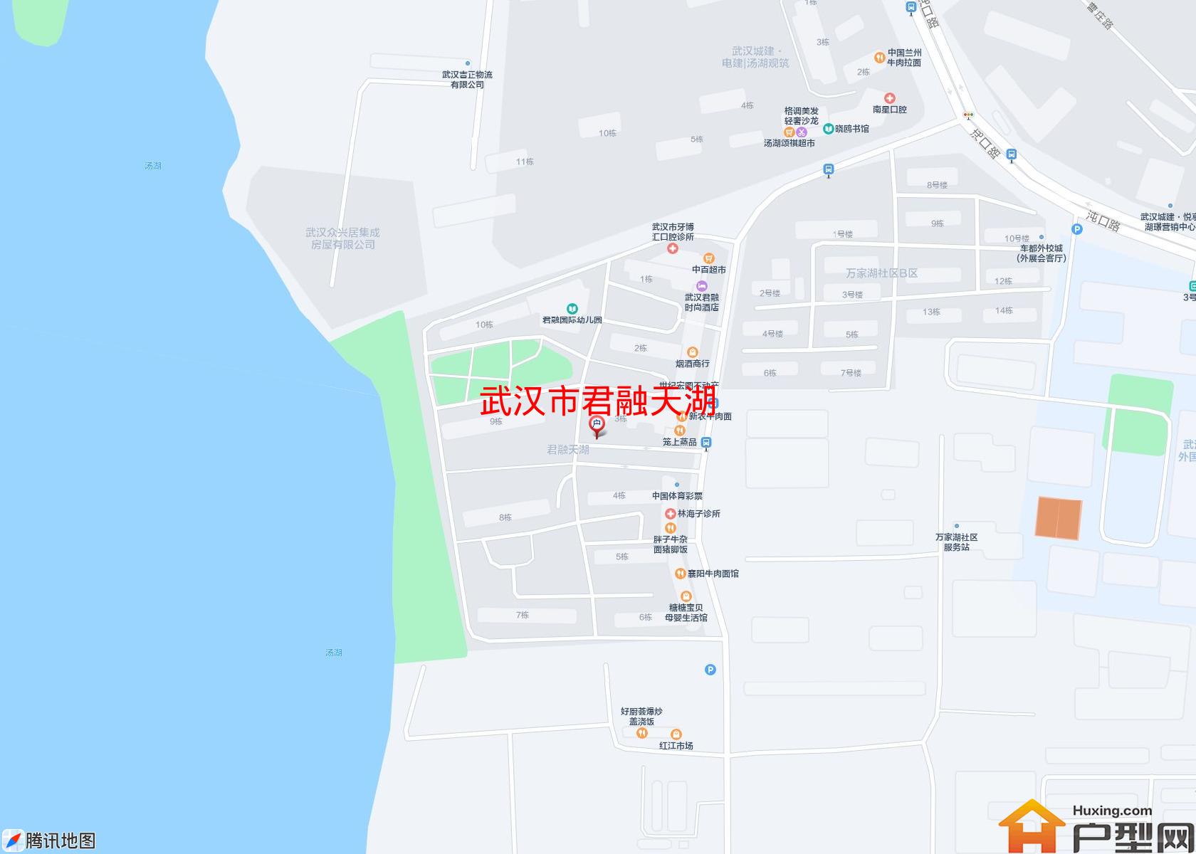 君融天湖小区 - 户型网